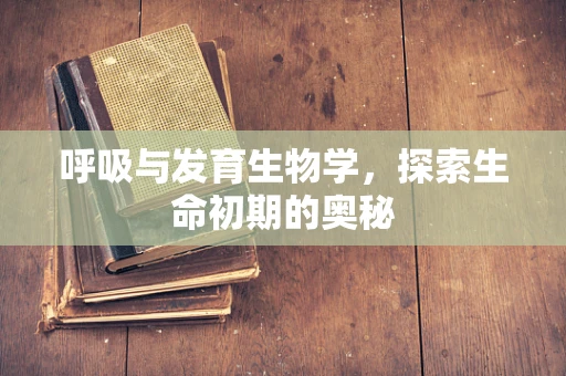 呼吸与发育生物学，探索生命初期的奥秘