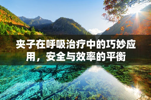 夹子在呼吸治疗中的巧妙应用，安全与效率的平衡