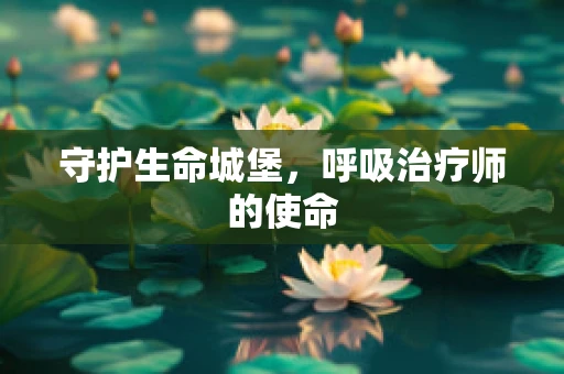 守护生命城堡，呼吸治疗师的使命