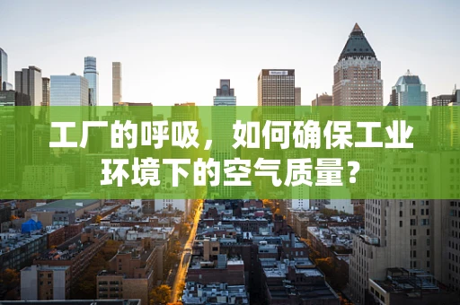 工厂的呼吸，如何确保工业环境下的空气质量？