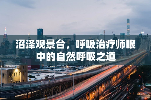 沼泽观景台，呼吸治疗师眼中的自然呼吸之道