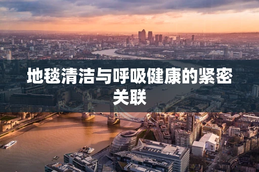 地毯清洁与呼吸健康的紧密关联