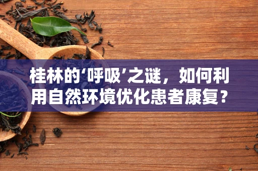 桂林的‘呼吸’之谜，如何利用自然环境优化患者康复？
