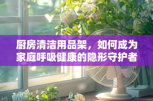 厨房清洁用品架，如何成为家庭呼吸健康的隐形守护者？