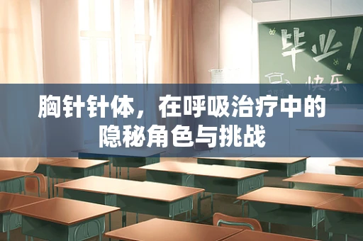 胸针针体，在呼吸治疗中的隐秘角色与挑战