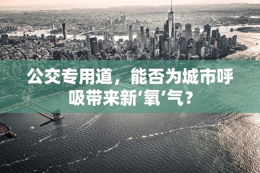 公交专用道，能否为城市呼吸带来新‘氧’气？