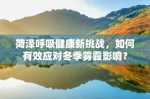 菏泽呼吸健康新挑战，如何有效应对冬季雾霾影响？