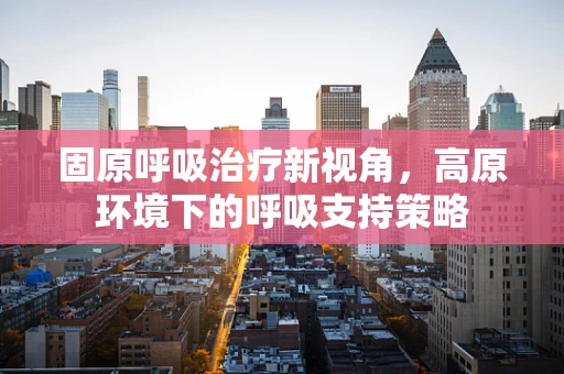 固原呼吸治疗新视角，高原环境下的呼吸支持策略