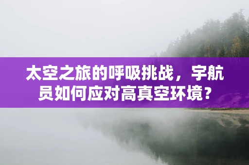 太空之旅的呼吸挑战，宇航员如何应对高真空环境？