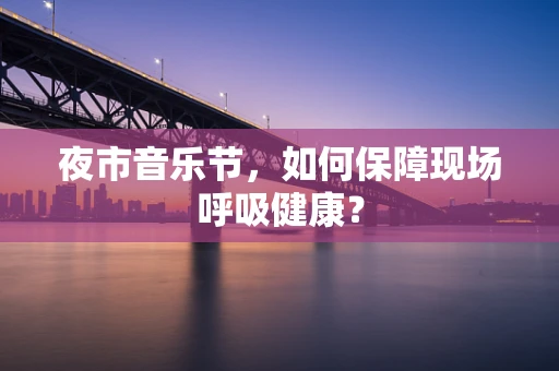 夜市音乐节，如何保障现场呼吸健康？