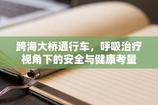 跨海大桥通行车，呼吸治疗视角下的安全与健康考量