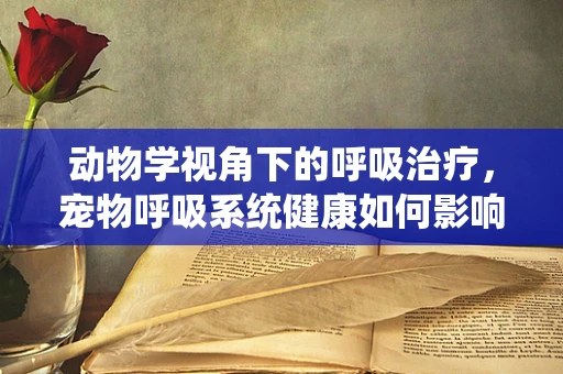动物学视角下的呼吸治疗，宠物呼吸系统健康如何影响人类？