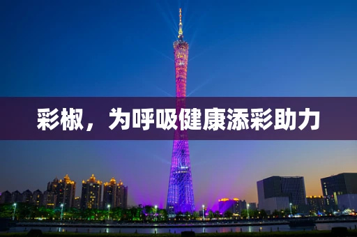 彩椒，为呼吸健康添彩助力