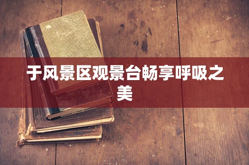 于风景区观景台畅享呼吸之美