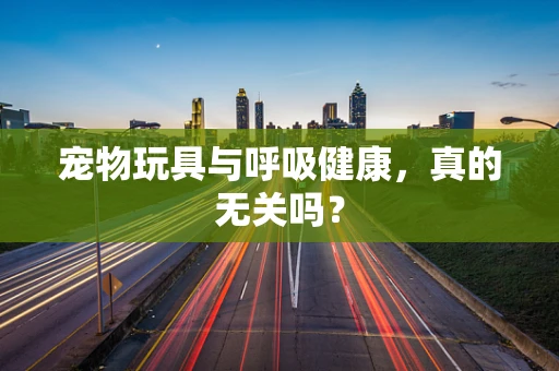 宠物玩具与呼吸健康，真的无关吗？