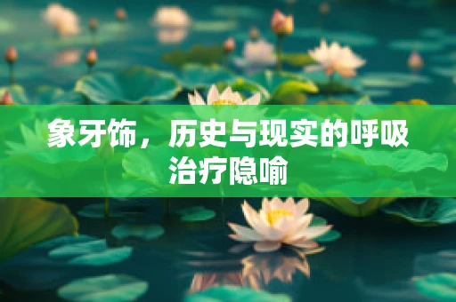 象牙饰，历史与现实的呼吸治疗隐喻