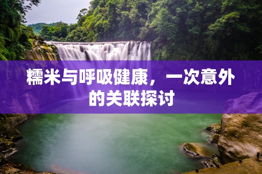 糯米与呼吸健康，一次意外的关联探讨