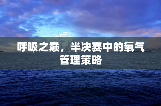 呼吸之巅，半决赛中的氧气管理策略