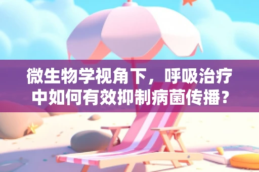 微生物学视角下，呼吸治疗中如何有效抑制病菌传播？