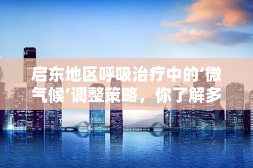 启东地区呼吸治疗中的‘微气候’调整策略，你了解多少？