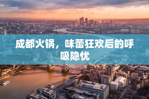成都火锅，味蕾狂欢后的呼吸隐忧