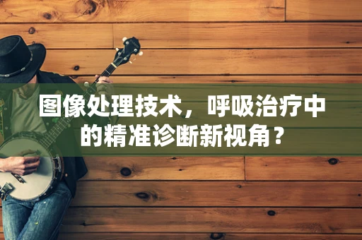 图像处理技术，呼吸治疗中的精准诊断新视角？