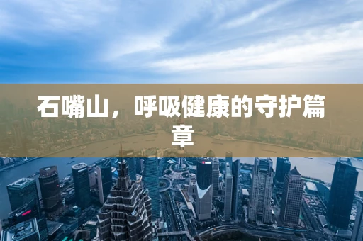 石嘴山，呼吸健康的守护篇章
