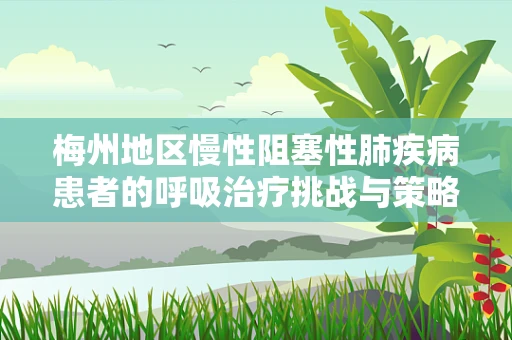 梅州地区慢性阻塞性肺疾病患者的呼吸治疗挑战与策略？