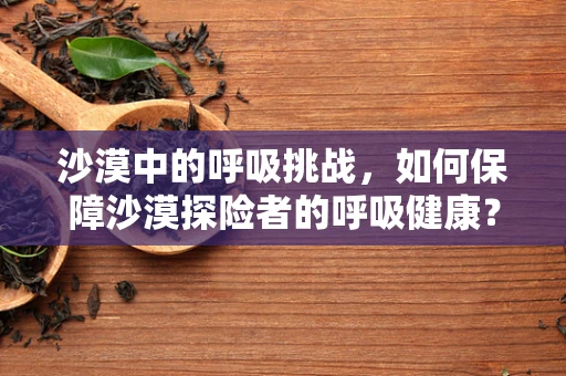 沙漠中的呼吸挑战，如何保障沙漠探险者的呼吸健康？