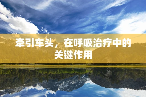 牵引车头，在呼吸治疗中的关键作用