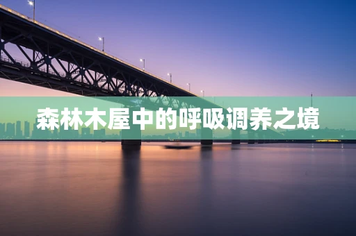 森林木屋中的呼吸调养之境