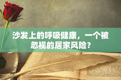 沙发上的呼吸健康，一个被忽视的居家风险？