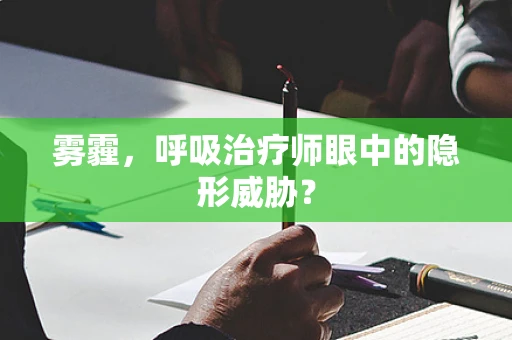 雾霾，呼吸治疗师眼中的隐形威胁？