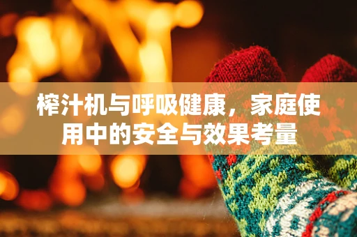 榨汁机与呼吸健康，家庭使用中的安全与效果考量