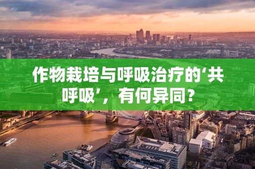 作物栽培与呼吸治疗的‘共呼吸’，有何异同？