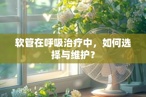 软管在呼吸治疗中，如何选择与维护？