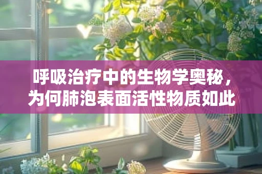 呼吸治疗中的生物学奥秘，为何肺泡表面活性物质如此重要？