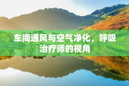 车间通风与空气净化，呼吸治疗师的视角