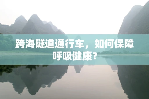 跨海隧道通行车，如何保障呼吸健康？