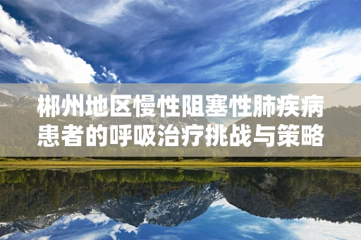 郴州地区慢性阻塞性肺疾病患者的呼吸治疗挑战与策略