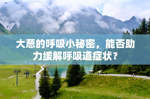 大葱的呼吸小秘密，能否助力缓解呼吸道症状？