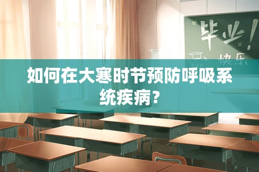 如何在大寒时节预防呼吸系统疾病？