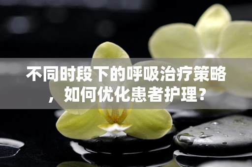 不同时段下的呼吸治疗策略，如何优化患者护理？