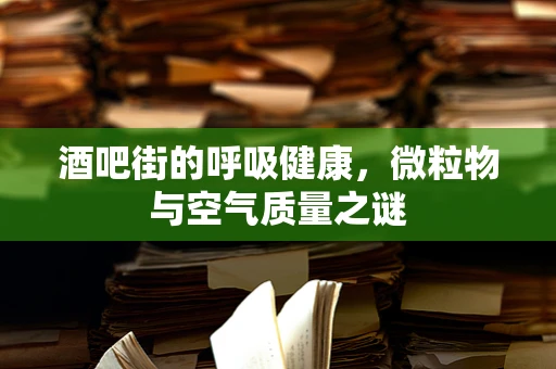 酒吧街的呼吸健康，微粒物与空气质量之谜