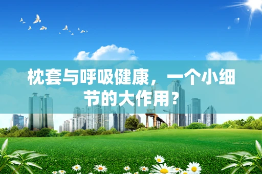 枕套与呼吸健康，一个小细节的大作用？
