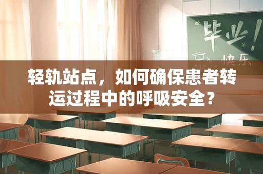 轻轨站点，如何确保患者转运过程中的呼吸安全？