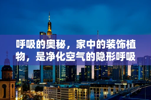呼吸的奥秘，家中的装饰植物，是净化空气的隐形呼吸治疗师吗？