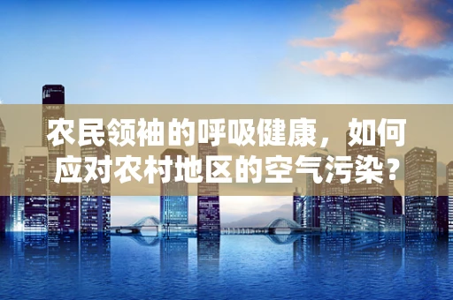 农民领袖的呼吸健康，如何应对农村地区的空气污染？