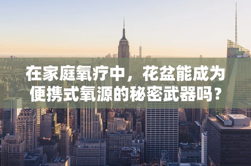 在家庭氧疗中，花盆能成为便携式氧源的秘密武器吗？