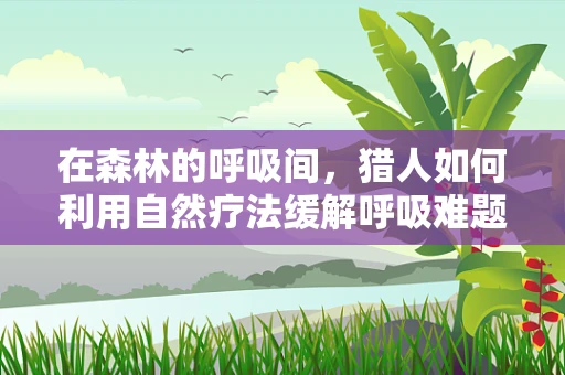 在森林的呼吸间，猎人如何利用自然疗法缓解呼吸难题？
